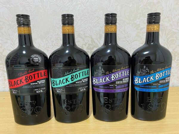 ブラックボトル アルケミーシリーズ【並行輸入/箱無し】4本セット(700ml Alc 46.3度)