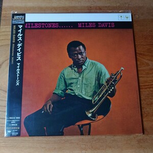 希少! 1回試聴のみ 極美品 【JAZZ analog LEGENDARY COLLECTION】LPレコード 重量盤　国内盤MILES DAVIS マイルスデイビス Milestones MONO