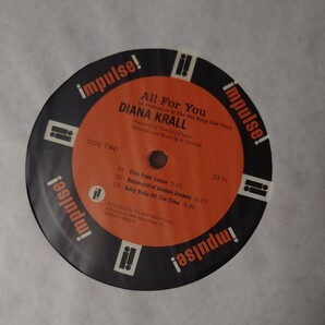 1回試聴のみの美盤 入手困難 DIANA KRALL ダイアナクラール 2枚組 重量盤 All for Youの画像8