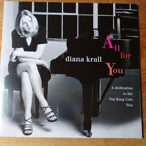 1回試聴のみの美盤 入手困難 DIANA KRALL ダイアナクラール 2枚組 重量盤 All for You