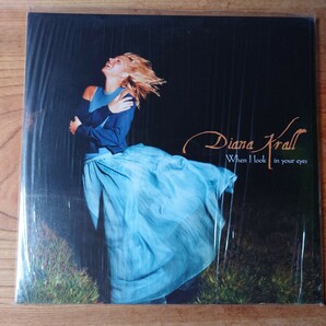 1回試聴のみの美盤 入手困難 DIANA KRALL ダイアナクラール 2枚組 重量盤 When I look in your eyesの画像1