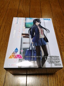 定形外送料350円 青春ブタ野郎はおでかけシスターの夢を見ない Luminasta 桜島麻衣 ルミナスタ フィギュア 新品未開封 同梱可能