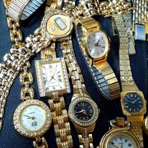 ゴールドカラー 腕時計 170点以上 5.8㎏ 大量 まとめ売り ジャンク扱い 金色 ステンレス 金属系 腕時計 SEIKO CITIZEN ELGIN 他 Watch A04_画像4