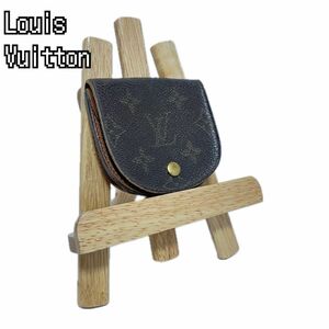 ルイヴィトン　Louis Vuittun コインケース　小銭入れ　財布　モノグラム　ブラウン　レザー 象ミニ財布