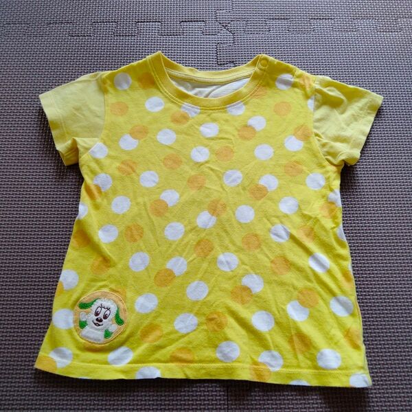 ユニクロ 半袖Tシャツ 90 ワンワン うーたん いないいないばあ
