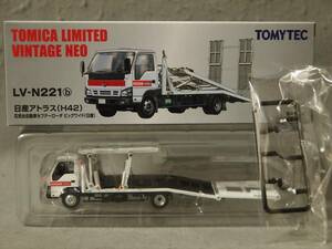 1/64 Nissan Atlas (H42) Hanamidai safety loader big wide ( Nissan ) Tommy Tec Tomica Limited Vintage Neo LV-N221b