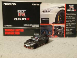 1/64 NISSAN GT-R NISMO 2020model Black トミーテック トミカリミテッドヴィンテージNEO LV-N217d