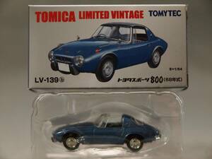 1/64 トヨタ スポーツ 800 (68年式) トミーテック トミカリミテッドヴィンテージ LV-139b