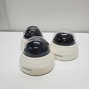 @XT0797[ limitation sale middle! operation verification ending goods ]Sumsung POE correspondence indoor for dome type IP camera 5 pcs. set QND-6070RCN / monitoring camera / network camera 