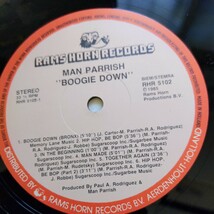 Boogie Down/Man Parrish / マン・パリッシュ 中古レコード アナログ LP_画像3
