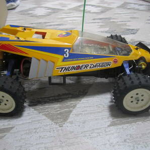 すぐ遊べる全部セット 1/10 タミヤ サンダードラゴン 4WD TAMIYA EP RC THUNBER DRAGON HIGH PERFORMANCE OFF ROAD RACER ダイナテック搭載の画像5