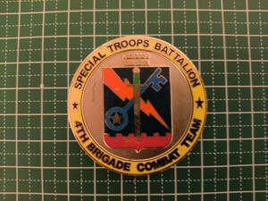 アメリカ陸軍のチャレンジコイン（第一騎兵師団　直径50㎜）