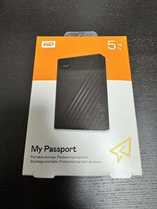 【新品未開封】WD My Passport 5TB ポータブルHDD