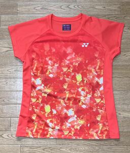 【送料込】YONEX ヨネックス ウィメンズドライTシャツ 16636 L クリアーレッド 女性用