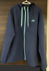  free shipping Yonex Uni sweat Parker navy new work Uni XO popular use little beautiful goods calm large size rare tag storage 50144