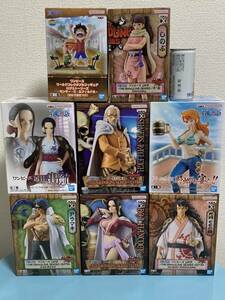 THE GRANDLINE SERIES DXF アラマキ モモの助 しのぶ レイリー ハンコック★THE出航 ニコ・ロビン★コレクタブル ルフィ&ナミ★ワンピース