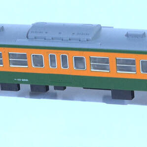 【G42C76】KATO「サハ111-2000番台 湘南色」ケースなし 113系近郊形電車 中古Nゲージ ジャンクの画像1