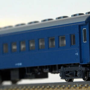 【G42C79】KATO「No.5128-4 オハフ33ブルー 戦後形」ケースなし 国鉄オハ35系客車 中古Nゲージ ジャンクの画像9