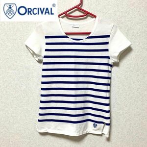 ORCIVAL オーチバル ボーダーTシャツ カットソー