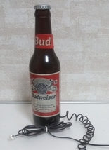 バドワイザー ビール瓶型固定電話 バドワイザー レトロ アンティーク インテリア BUDWEISER_画像1