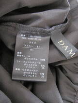 DAMA Collection★ダーマコレクション　レディース　ギャザースカート　／サイズ ウエスト61_画像5