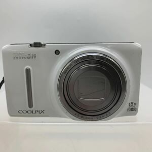6-3-31■デジタルカメラ Nikon COOLPIX S9400 NIKKOR 18X WIDE OPTICAL ZOOM ED VR 4.5-81.0mm 1:3.4-6.3 18x WIDE 中古現状品 ジャンク