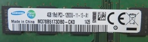 [動作品]　SAMSUN 4GB PC3 -12800U (DDR3-1600)-11-13-A1 デスクトップパソコン用