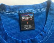 patagonia キャプリーン Made in USA 青 Sサイズ vintage アメリカ製 ビンテージ ランニング 米国製 トレラン トレーニング_画像4