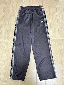 新品 アディダス adidas ジャージパンツ スポーツ ジャージ チャコール グレー ２本サイズL 