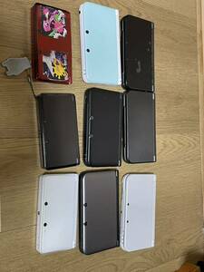 Nintendo ニンテンドー 3DS ×3台　New3DS L L×3台　3DSLL ×3台　合計9台セット！ジャンク品