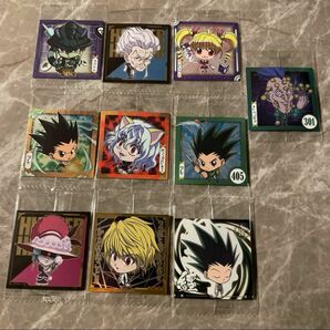 HUNTER × HUNTERハンターハンター ウエハース第2弾3弾第4弾5弾シールゴン、イルミ、クラピカ、ビスケ、メルエム