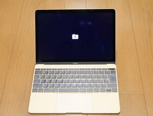 MacBook MLHE2J/A Early2016 12インチ/CoreM3 1.1G/256G/8G/ゴールド