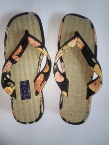 ⑥247 * zori type slippers interior put on footwear tatami ... lady's unused * long-term keeping goods * non-standard-sized mail *0324*