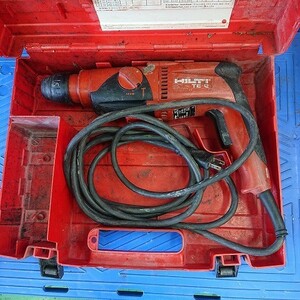 【中古現状品】HILTI　ヒルティ　TE2　ロータリーハンマードリル