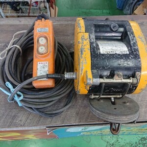 【中古現状品】Ryobi リョービ WI-61A 小型ウィンチ