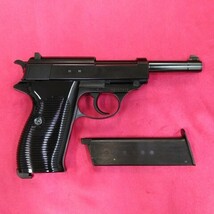 【中古現状品】マルゼン　ワルサーP38　ブラックメタル　ガスガン_画像2