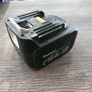 【中古現状品】【充電回数78回】MAKITA　マキタ　BL1430　14.4V3.0Ah　リチウムイオンバッテリー