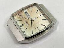 S0603-534 1603【1円スタート】 腕時計　セイコー　SEIKO　0843-5010　スクエア　デイデイト　クォーツ　メンズ_画像5