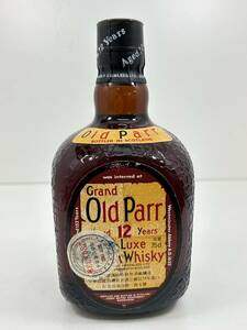 S0603-531 1644【1円スタート】 オールドパー　Grand Old Parr　12年　ウイスキー　750ml　未開栓　古酒