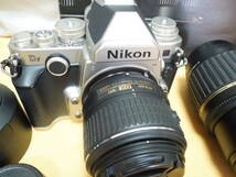 ニコン/ Nikon Df デジタル一眼 シルバー／ 美品 動作確認済／ NIKKOR 18-55mm /tamron 55-200mm レンズ2本_画像2