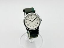 6-16 未使用 タイメックス TIMEX ウィークエンダー Weekender カモ 迷彩 T2P365 ナイロン NATO ベルト 腕時計_画像1