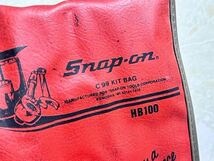 Snap-on スナップオン 木製 ハンドル ヤスリ ファイル HB100 収納ケース_画像4