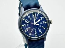 6-30 未使用 タイメックス TIMEX MK1 アルミニウム キャンパー ネイビー TW2R37300 ナイロン NATO ベルト 腕時計_画像1
