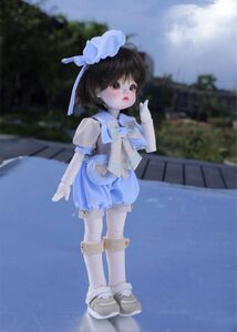 G74 BJD 1/6 ドール本体 Willa　球体関節人形 ハンドメイド