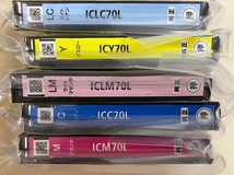  IC6CL70L 増量70L 6色セット さくらんぼ 期限:25年8月 送料 230円 EPSON 純正インク （ICBK70L,ICY70L,ICM70L,ICC70L,ICLC70L,ICLM70L）_画像3