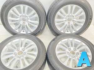 中古タイヤ サマータイヤ ホイールセット 4本セット 215/60R16 トヨタ純正 16x7.0 40 114.3-5穴 ブリヂストン エコピア NH100