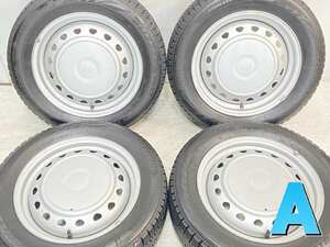 中古タイヤ スタッドレスタイヤ ホイールセット 4本セット 185/60R15 　 JECT R6 15x5.5 100/114.3-4穴 ブリヂストン ブリザック VRX2