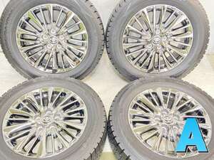 中古タイヤ スタッドレスタイヤ ホイールセット 4本セット 225/60R17 トヨタ純正 17x6.5 33 114.3-5穴 DUNLOP ウィンターマックス WM02