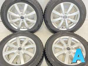 中古タイヤ スタッドレスタイヤ ホイールセット 4本セット 185/65R15 　 TOPRUN 15x5.5 52 100-4穴 ピレリ アイスアシンメトリコ PLUS