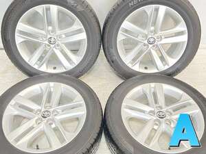 中古タイヤ サマータイヤ ホイールセット 4本セット 205/55R16 トヨタ純正 16x7.0 40 100-5穴 ブリヂストン NEWNO